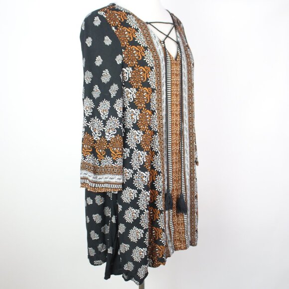 Mittoshop Womens Small Paisley Tassel Tunic Top - Picture 2 of 6